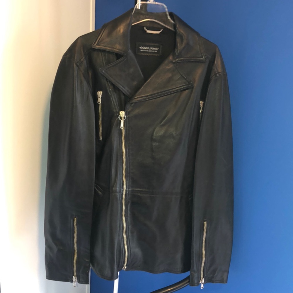 Men’s Donald Pliner Italian leather jacket, Large